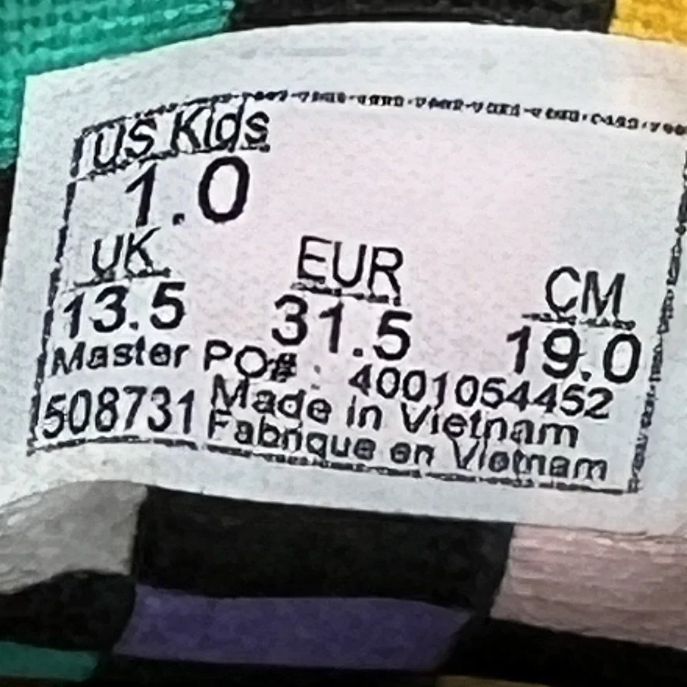 Vans Era U-Color Checkerboard White Shoes Kids Size 1